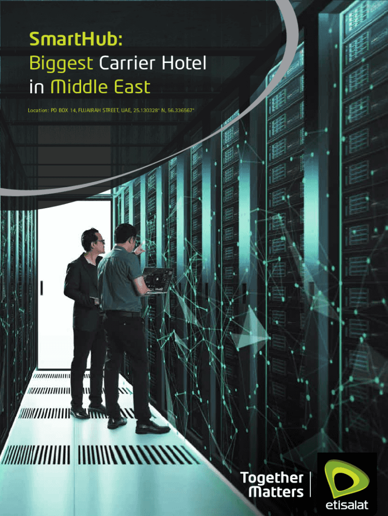 Fillable Online SmartHub Biggest Carrier Hotel in Middle East