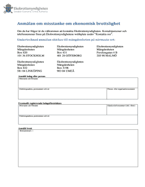 Swedish Economic Crime Report