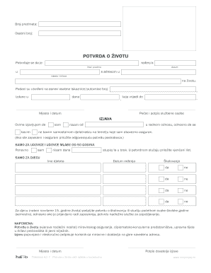 Life Certificate for Pension Payment Abroad