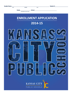Kansas City Public Schools Enrollment Application