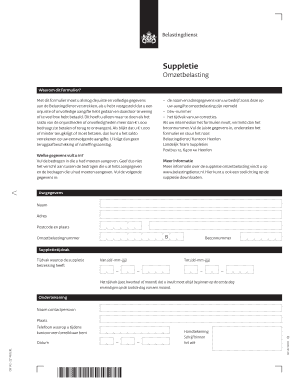 Suppletie Omzetbelasting
