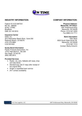 Broker-Carrier Agreement
