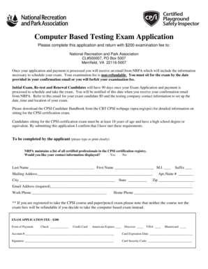 Computer Based Testing Exam Application