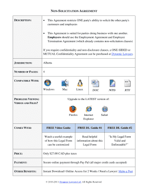 Non-Solicitation Agreement