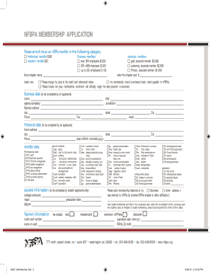 NFBPA Membership Application