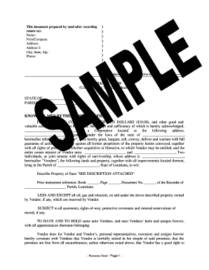 Warranty Deed (Corporation to Two Individuals)
