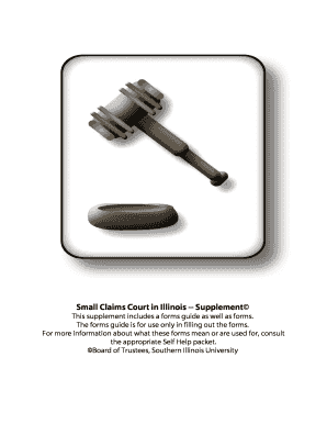 Illinois Small Claims Court Forms