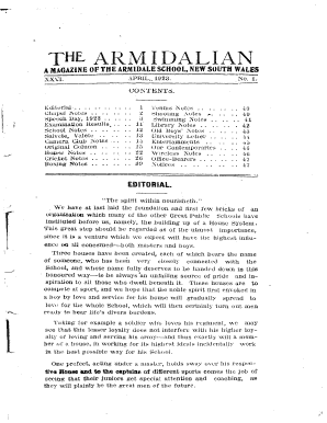 THE ARMIDALIAN - TAS - The Armidale School - archive as edu