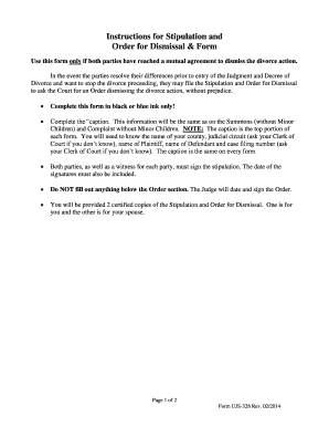 Stipulation and Order for Dismissal