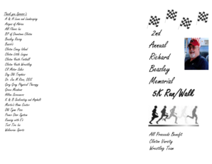 Annual Richard Beazley Memorial 5K Run/Walk - Running with E's