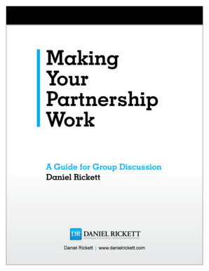 Making Your Partnership Work Discussion Guide