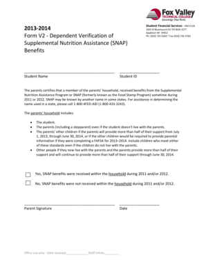 2003-2004 Financial Aid Signature Form