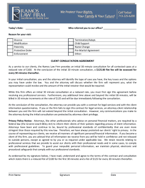 Client Consultation Agreement
