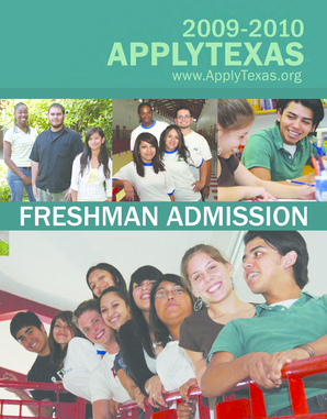 Freshman Admission Application