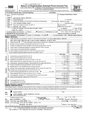 IRS Form 990 2011