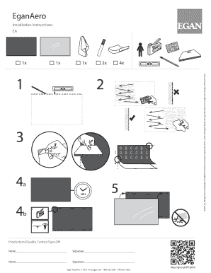 EganAero Installation Instructions