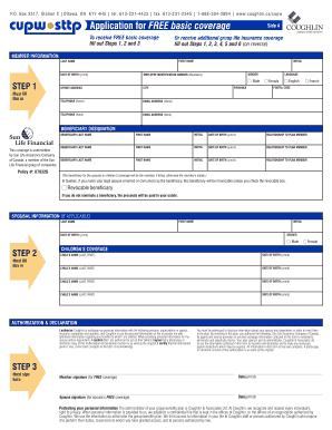 Application for Group Life Insurance Coverage