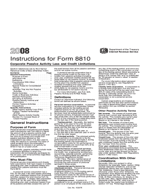 Instructions for Form 8810