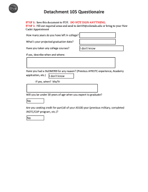 AFROTC Membership Application Form