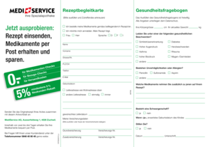 Gesundheitsfragebogen