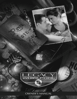 Master Spas Legacy Owner's Manual
