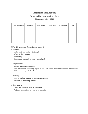 Form preview