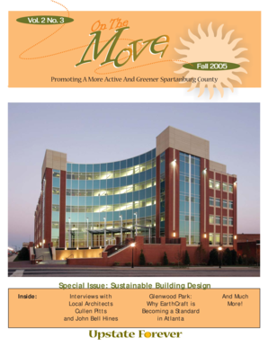 Special Issue: Sustainable Building Design - Upstate Forever