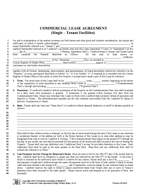 Commercial Lease Agreement