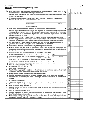 Residential Homeowner Tax Credit Certification