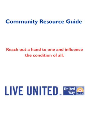 Community Resource Guide Form
