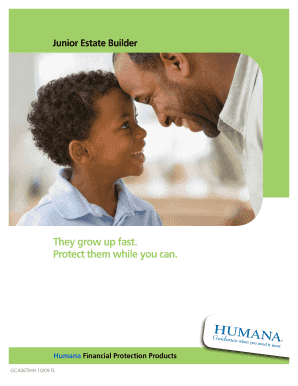 Junior Estate Builder Life Insurance Application