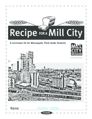 Teacher's Guide for Minneapolis Third Grade Students