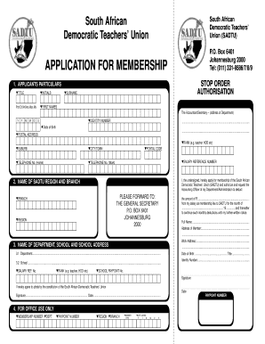 sadtu membership form