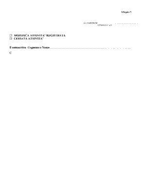Modifica Attività Registrata