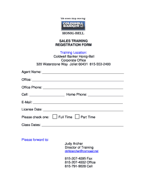 Sign-up Sheet - Coldwell Banker Honig-Bell Intranet - intranet cbhb