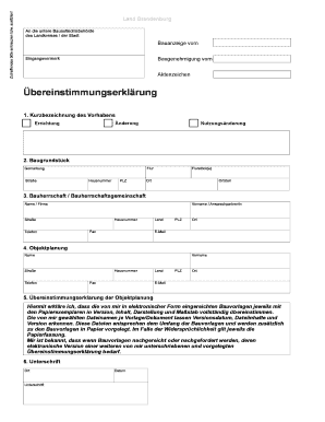 Bauanzeige