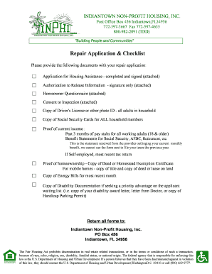 Florida Weatherization Assistance Program Application