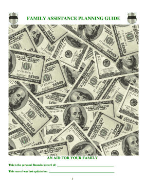 Family Assistance Planning Guide