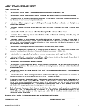 Client Intake and Consent Form