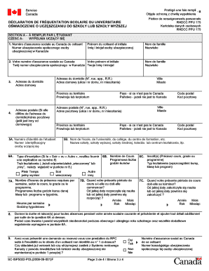 Demande de prestations d'enfant du Régime de pensions du Canada