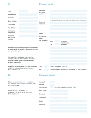 Army leavelog - Multi-Manager EIS and SEIS Platform Application Form simple From filling out this application form, to designing an EIS portfolio, we make everything simplicity itself 1 From filling out this application form, to designing an EIS portfolio,