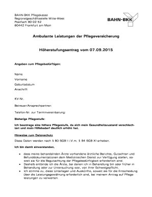 Höherstufungsantrag