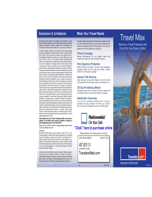 Travel Insurance Enrollment Form
