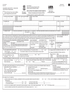 Michigan Disaster Unemployment Assistance Application