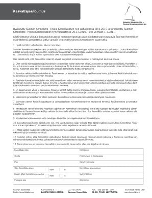 Finnish Kennel Club Breeder Commitment