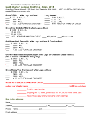 ikes shirts - order form-Sept. 2014.rtf - minnesotaikes