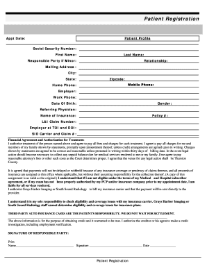 Patient Registration Form