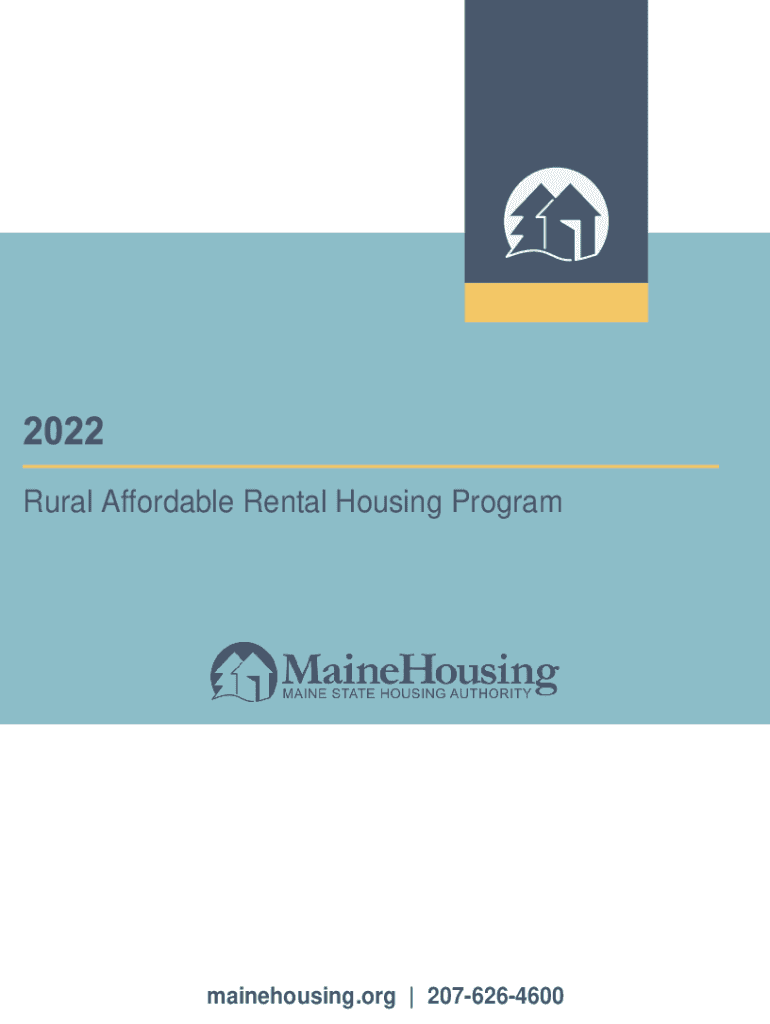 Fillable Online Rural Affordable Rental Housing Program Fax Email Print