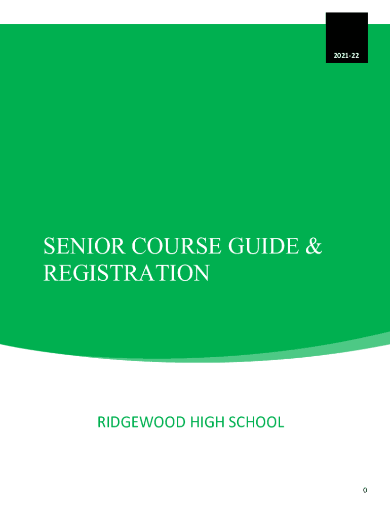 Fillable Online 21-22 Senior Course Selection Sheet 1-11-21.pdf ...