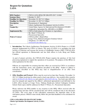 Request for Quotations (RFQ) - Kabul - ACBAR